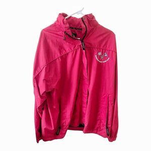 Men's Red Stormtech Windbreaker Rain Jacket Outdoors Size XL